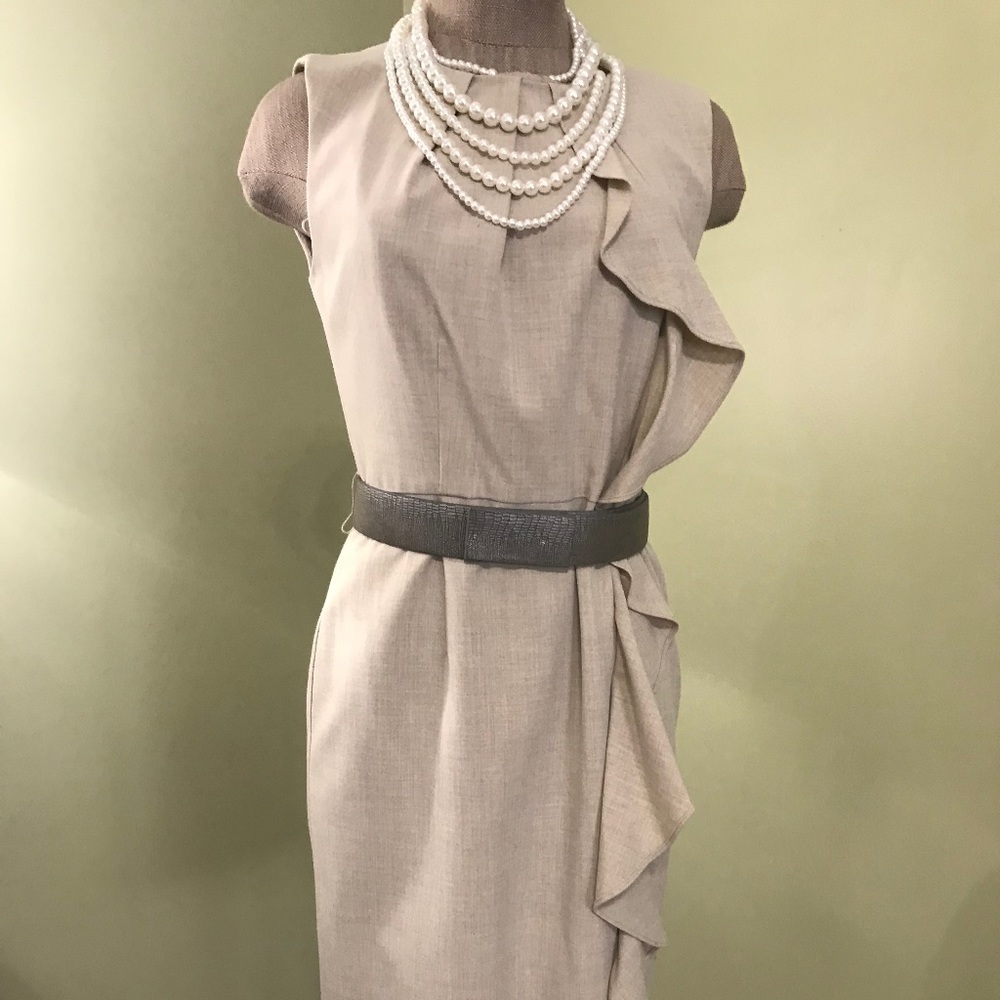 Beige Dress